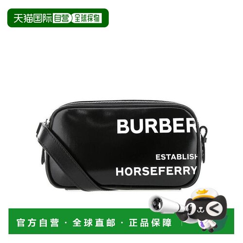 香港直邮Burberry 徽标印花单肩包 80223391新款