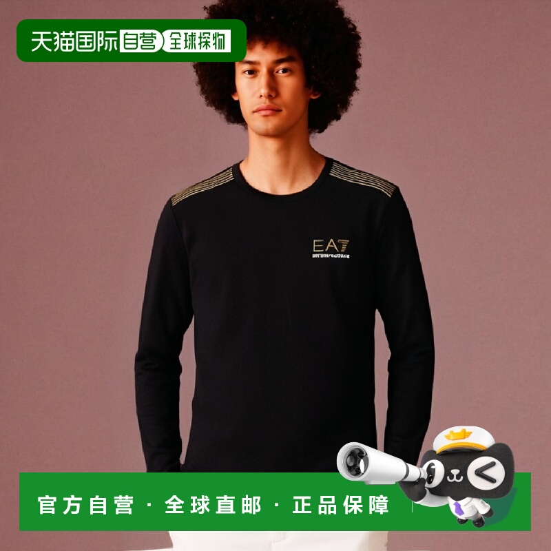 香港直邮EA7 Emporio Armani logo圆领T恤 2735224A206阿玛尼长袖