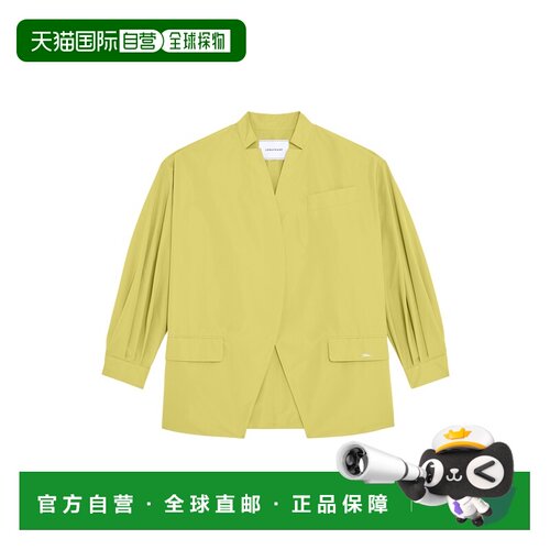 自营欧洲直邮Longchamp珑骧 女士青柠色聚酯纤维【付后1h可退】