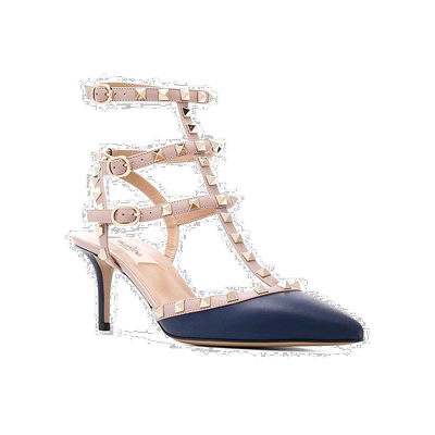 【99新未使用】香港直邮Valentino Rockstud高跟凉鞋 WS0375VOD