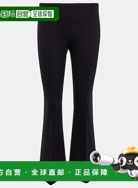 1h可退 香港直邮The Row 女士 Beca 高腰尼龙混纺长裤 black黑色