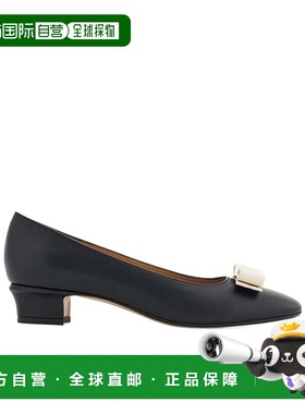 1h可退 香港直邮Salvatore Ferragamo Vara 方跟高跟鞋 01L410