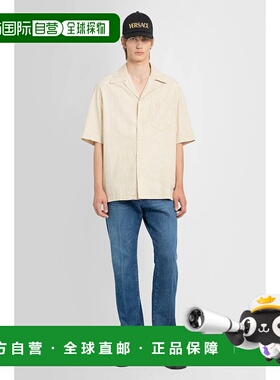 香港直邮Versace 徽标直筒牛仔长裤 10108161A07987范思哲牛仔裤