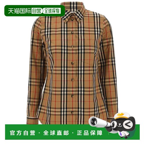 1h可退 香港直邮BURBERRY 女士T恤 8111847A7028