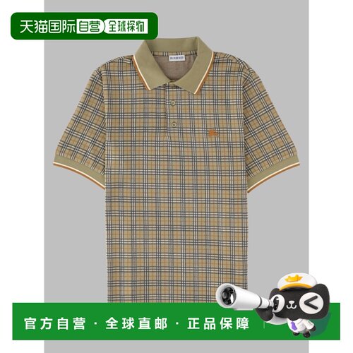 香港直邮Burberry 巴宝莉 男士 T恤 8119563 colorful花色 舒适时