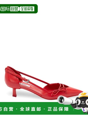 香港直邮PRADA 女士高跟鞋 1I442O011FB045F0011RED AW2025