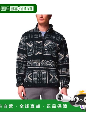 自营欧洲直邮Columbia Rugged Ridge男士黑色聚酯纤维拉链开合抓