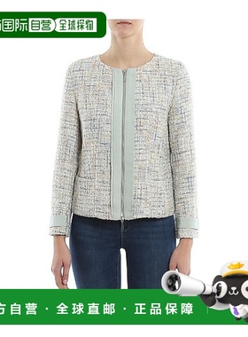 香港直邮Emporio Armani Formed Tweed休闲夹克 3H2G732NWIZ