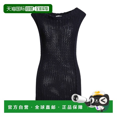 1h可退 香港直邮valentino 华伦天奴 女士 紧身连衣裙 blue蓝色