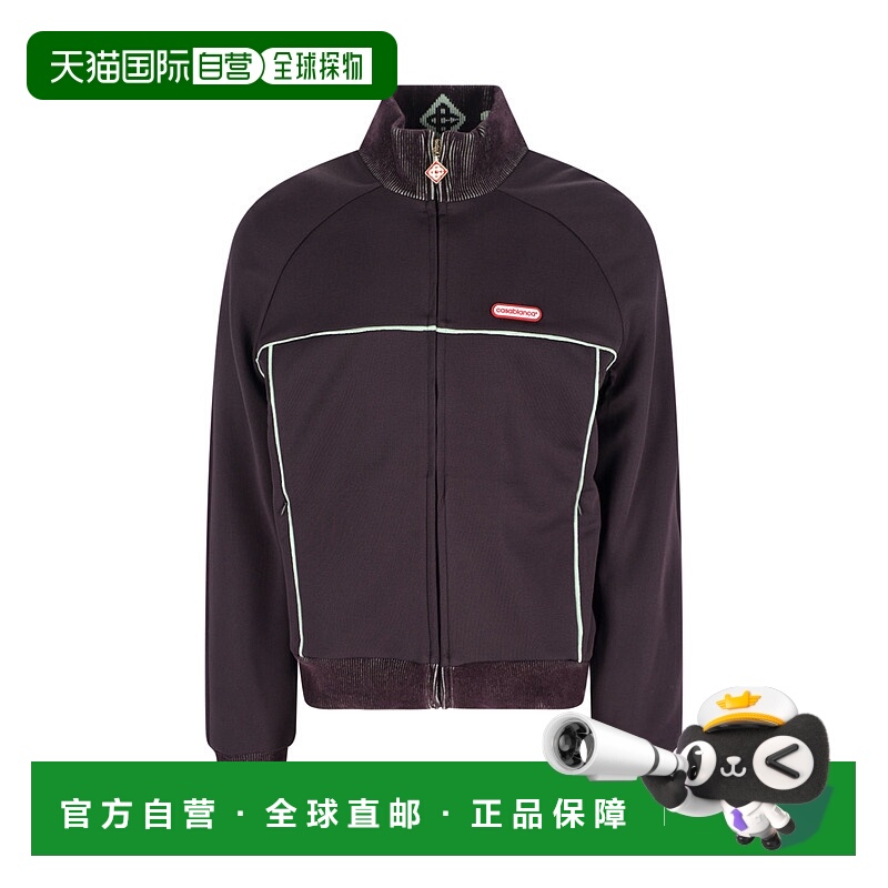 1h可退 香港直邮Casablanca 男士 毛线衫 MAW25JTP42201AUBERGINE