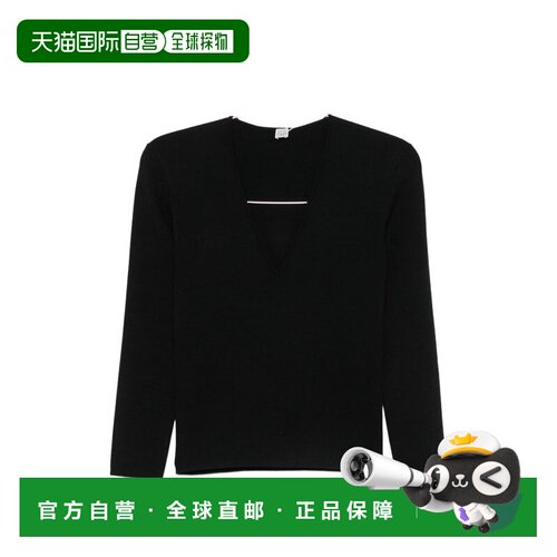 香港直邮toteme 女士 TOTEME PRE 黑色毛线衫 262WRT0685YA0243