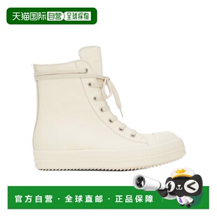 香港直邮Rick Owens 圆头高帮休闲鞋 RO01E7890LCO厚底