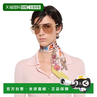 欧洲直邮GUCCI（古驰）Ruban en soie imprimee