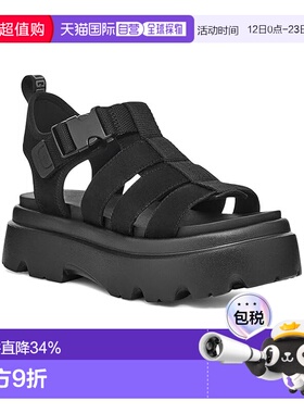 1h可退 香港直邮Ugg 女士 Cora 高跟鞋 black黑色 舒适时尚