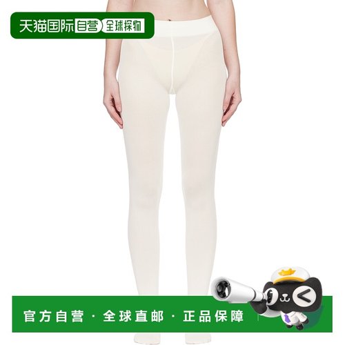 1h可退 香港直邮Wolford 女士 灰白色 Velvet de Luxe 66 连裤袜