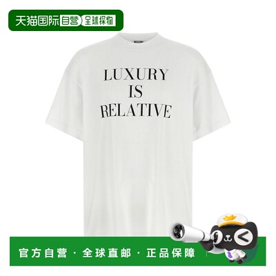 1h可退 香港直邮MOSCHINO 女士T恤 070154421001 AW2025 白色 Pri