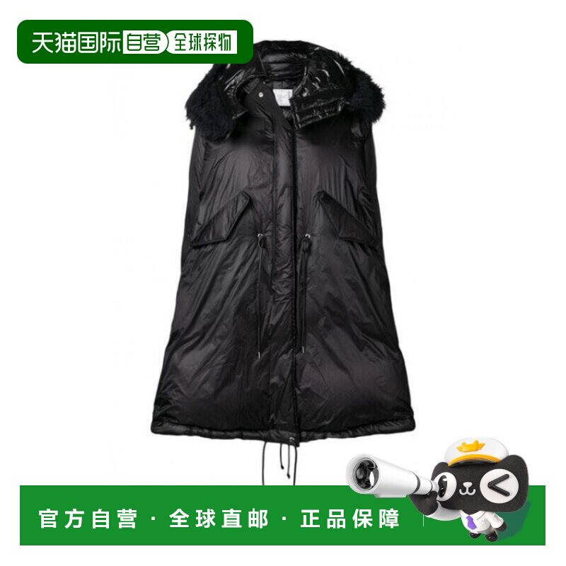 1h可退 香港直邮SACAI 女士外套 1804040001BLACK AW2018 黑色 连