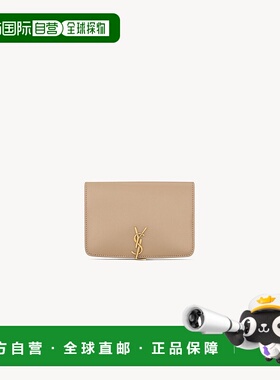 1h可退 香港直邮Saint Laurent 圣罗兰 女士 VOLTAIRE BOX护照夹
