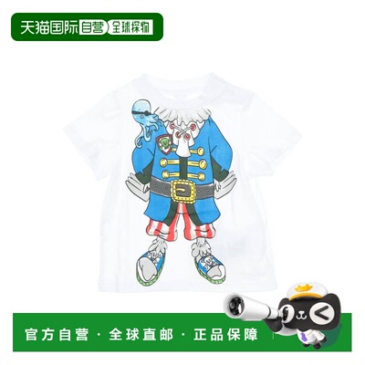 1h可退 香港直邮Stella Mccartney 斯特拉 麦卡特尼 婴儿 T恤童装