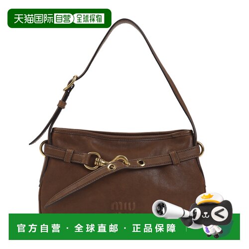 香港直邮Miu Miu 缪缪 女士 ROVERE 肩包 5BC214VOOO2BBL