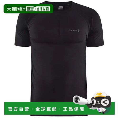 1h可退 欧洲直邮CRAFT 男士户外T恤 1913203999000NERO CO 黑色 T