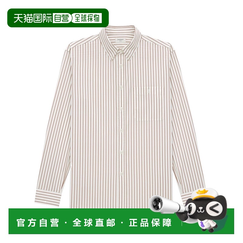 香港直邮Saint Laurent 长袖衬衫 823194Y6E77