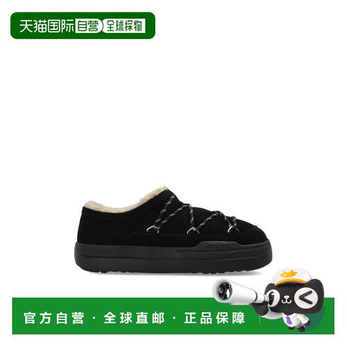 1h可退 香港直邮MOON BOOT 男士拖鞋 80D2470210MN001 SS2026 黑