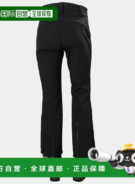 自营欧洲直邮Helly Hansen 女士黑色聚酰胺Bellissimo2滑雪裤
