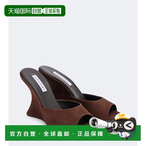 香港直邮AQUAZZURA/Bisous女士凉鞋 坡跟 【付后1h可退】
