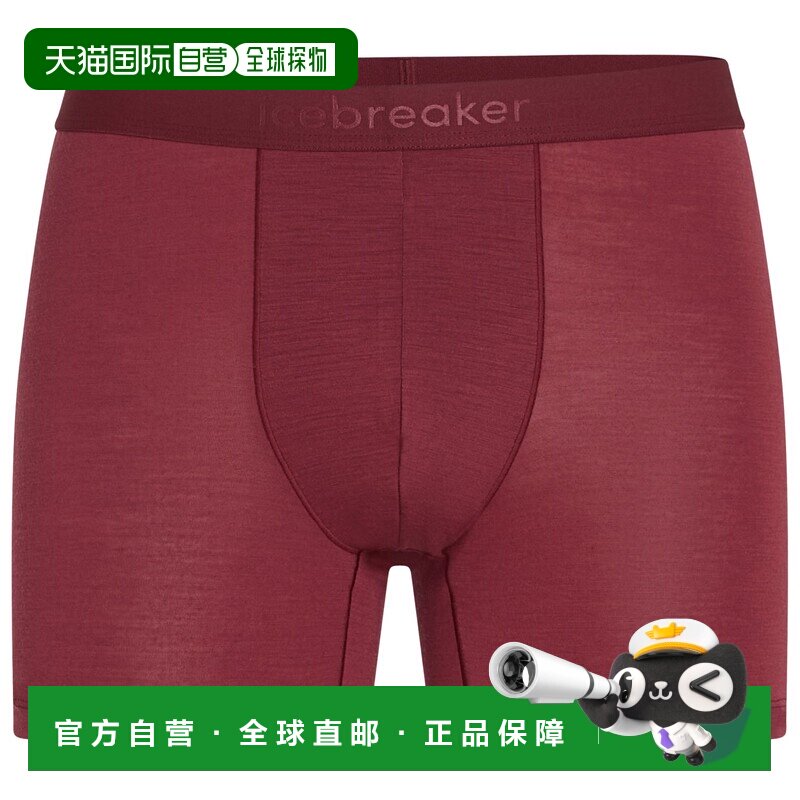香港直邮ICEBREAKER 男士内裤 0151155PORT CO 红【付后1h可退】图片