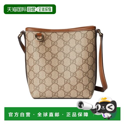 香港直邮Gucci GG Emblem nano 水桶包 847090FAEUC