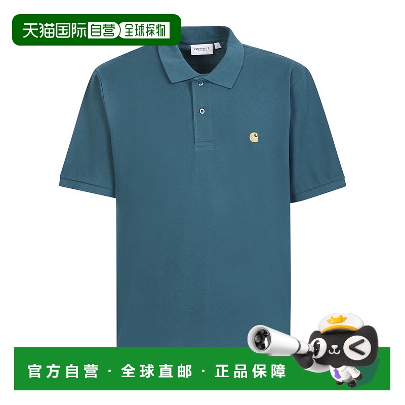 1h可退 香港直邮CARHARTT WIP 男士 標誌刺繡短袖 Polo 衫 I02380