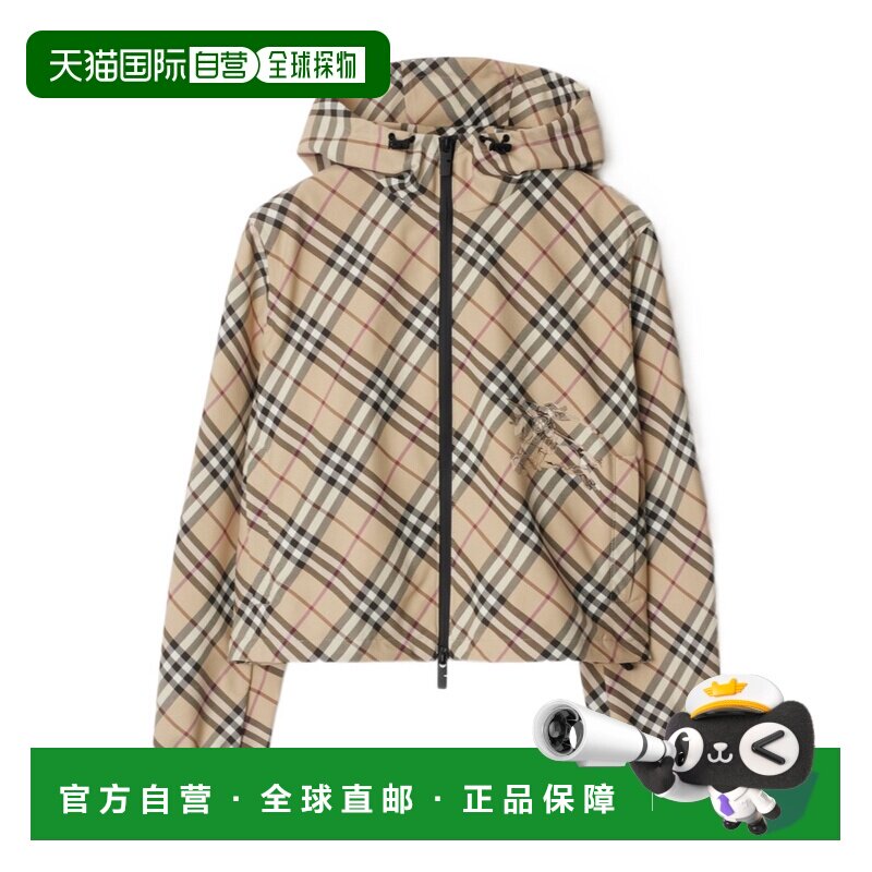香港直邮BURBERRY/博柏利 女士 长袖夹克 25FW外套休闲图片