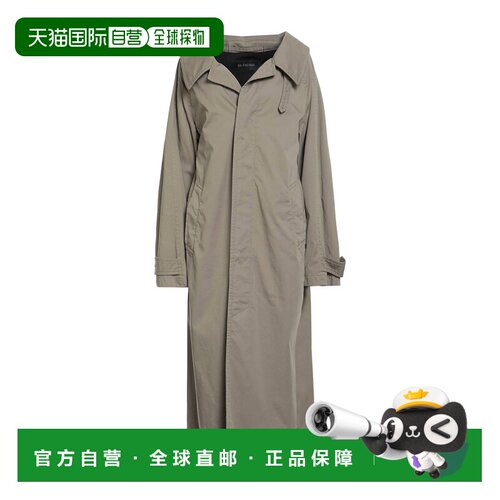 香港直邮Balenciaga 巴黎世家 女士 长款夹克 green绿色 舒适时尚
