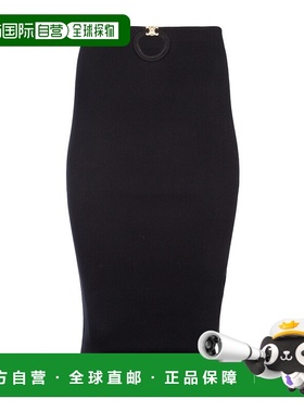 香港直邮Celine 徽标半身裙 2AJ76898T.包臀裙