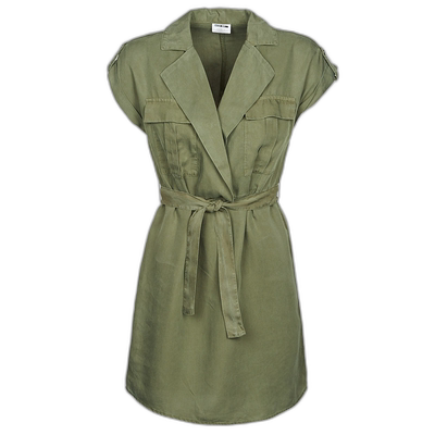 欧洲直邮Noisy May  NMVERA 女装短款连衣裙 27005660-OLIVE-NIGH