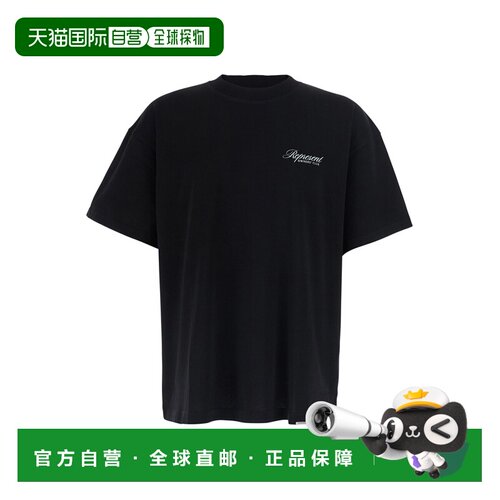 香港直邮Represent 男士 lettering on front and back 黑色水手L
