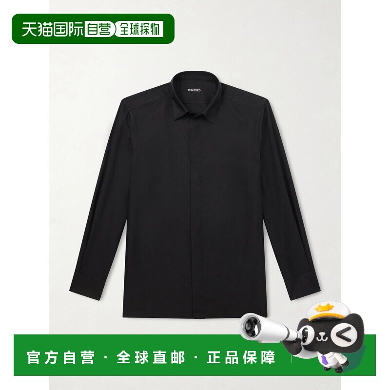 香港直邮Tom Ford 汤姆 福特 男士 斜纹布衬衫 HRBF03SUS03NAA