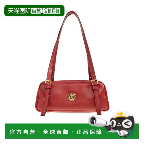 1h可退 Versace Embleme Nappa 保龄球包 10243181A17449斜挎包