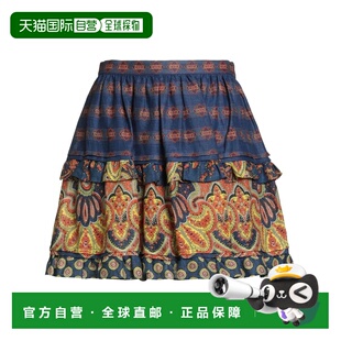 迷你半身裙 1h可退 女士 华伦天奴 blue蓝色 香港直邮valentino