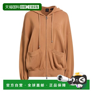 女士 品高 拉链毛衣 brown棕色 1h可退 舒适时尚 香港直邮Pinko