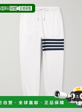 1h可退 香港直邮Thom Browne 汤姆 布朗 男士 四条纹运动裤 MJQ23