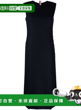1h可退 香港直邮Thom Browne 汤姆 布朗 女士 无袖连衣裙 FDSE12A