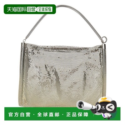 1h可退 香港直邮Rabanne 女士 RABANNE 皮革包包 26PSS0372MET860