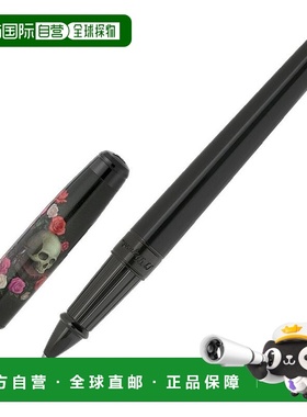 自营欧洲直邮S.T.Dupont法国都彭 男女通用黑色铝Memento Mori 滚