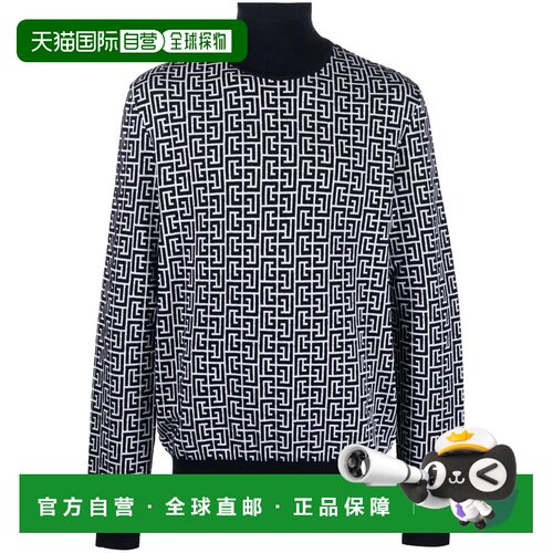 1h可退 香港直邮BALMAIN 男士针织衫 BH1KF010KB03GFE AW2025 花
