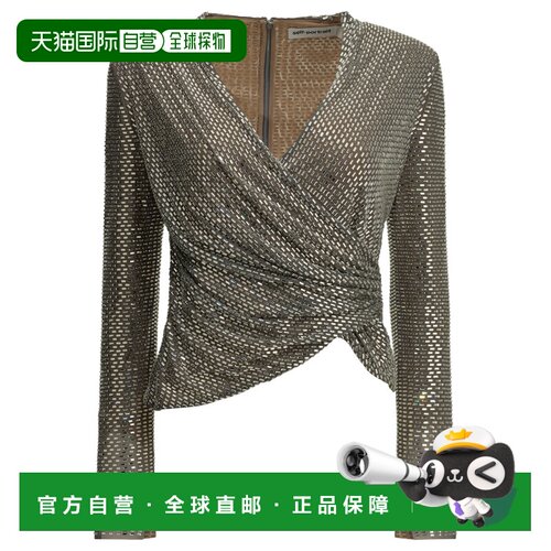 香港直邮SELF-PORTRAIT 女士衬衫 AW26154TGRGREY【付后1h可退】