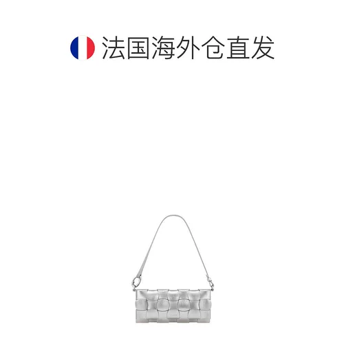 Европейская прямая рассылка POLENE Neiti женская сумка через плечо из телячьей кожи сумка через плечо металлического цвета