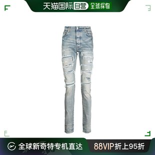 香港直邮Amiri AW23MDS019 腰带袢带牛仔裤