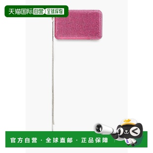 饰绒面革盒型手包 香港直邮magda 流苏水晶装 女士 LEILACL butrym